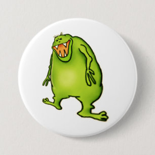 Skratta monster knäppas knapp