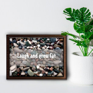 Skratta och öka tjockens motivation poster