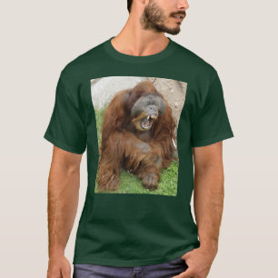 Skratta orangutanen t-shirt