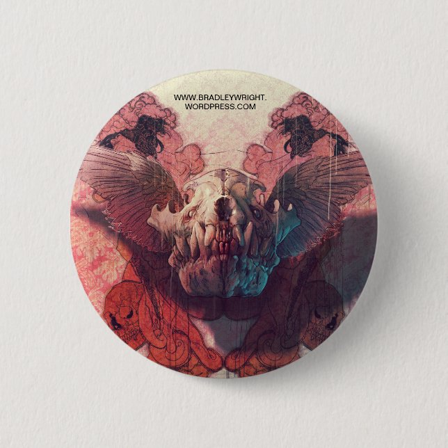 Skratta skallen knäppas knapp (Framsida)