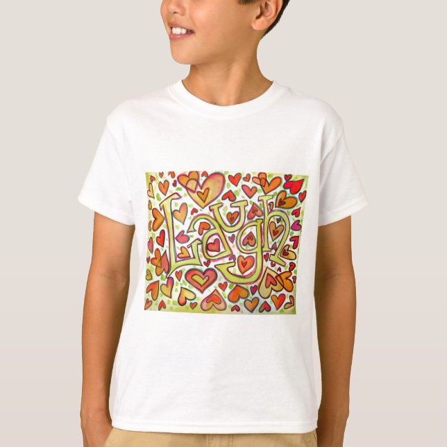 skratta tee shirt (Framsida)