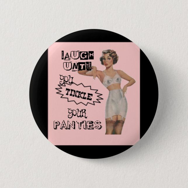 Skratta, tills du pinglar din underbyxor knäppas knapp (Framsida)