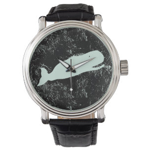 skratta vitvalarmbandsuret armbandsur