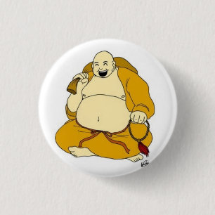 skrattande buddha knapp