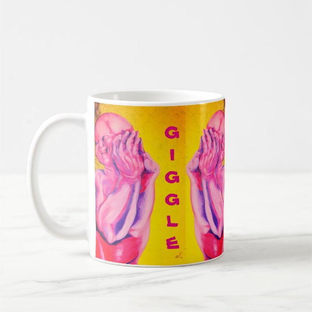 Skrattar 2 kaffemugge kaffemugg (Vänster)
