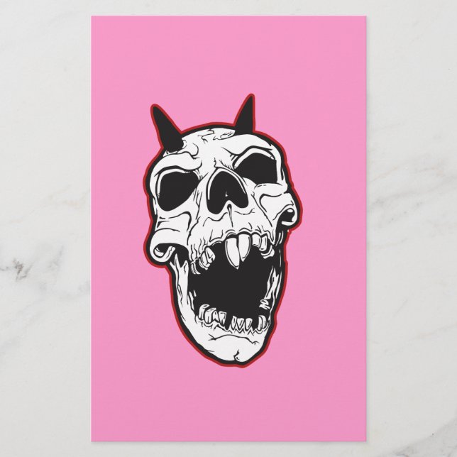 skrattar Skull (Framsida)