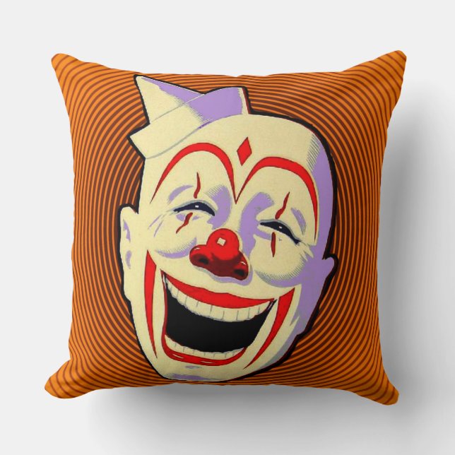 Skrattclownskratt Kudde (Framsida)