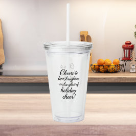 Skrattmunterhet vid jul party kärlek take away mugg