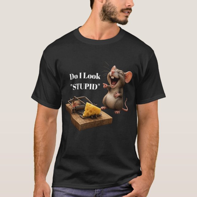 Skrattsamma Musen T Shirt (Framsida)