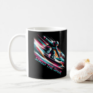 Skred Gnar Snowboarding Kaffemugg