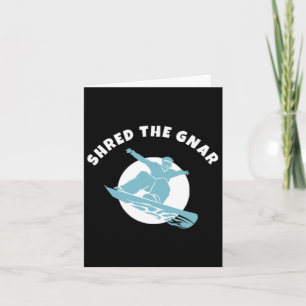 Skred Gnar Snowboarding Kort
