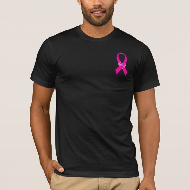 Skrevagommedvetenhet med hjärta t-shirt (Framsida)
