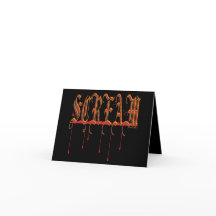 SKRI blodiga Halloween