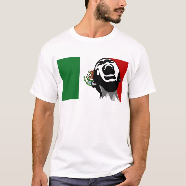 Skri för Mexico T-shirt (Framsida)