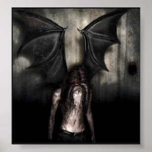 Skriande ängel poster