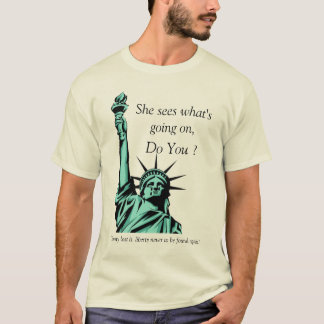 Skriande frihet t-shirt