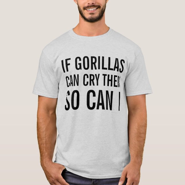 skriande gorillor tröja (Framsida)