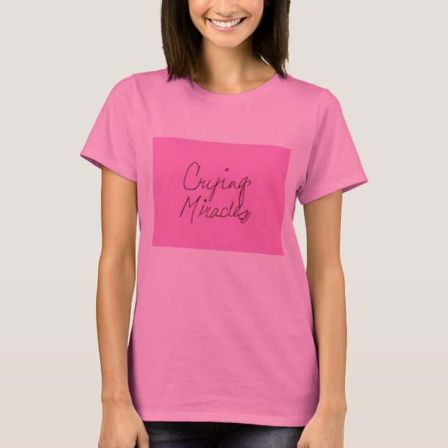 skriande mirakel tee shirt (Framsida)