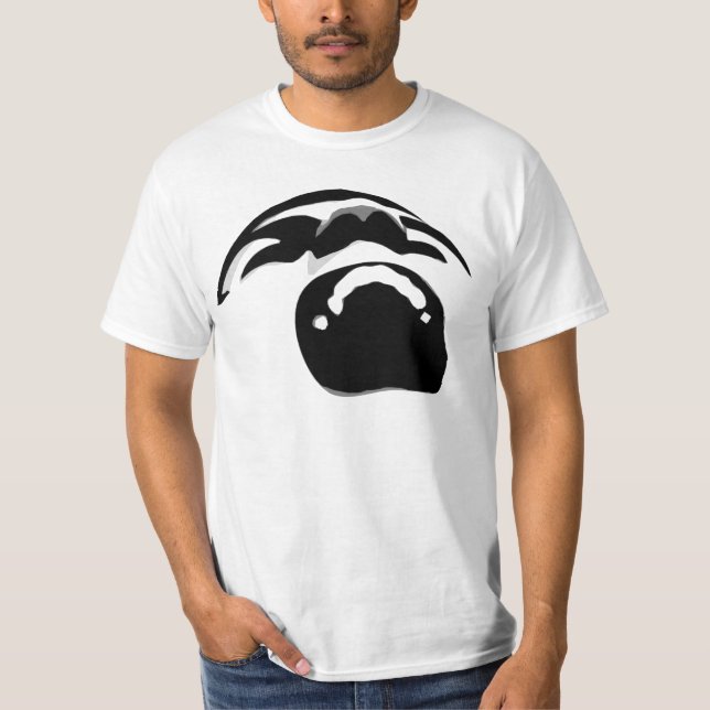 Skriansikte T-shirt (Framsida)