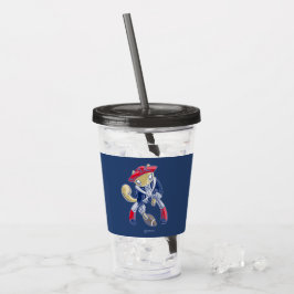 Skribbles: Går patrioter Take Away Mugg