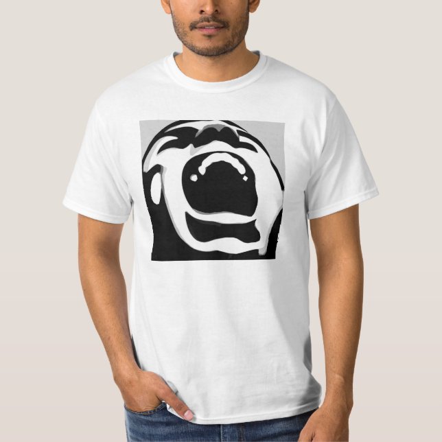 Skridesignt-skjorta Tee Shirt (Framsida)