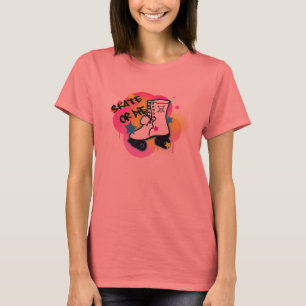 Skridsko- eller matris80-talT-tröja Tee Shirt