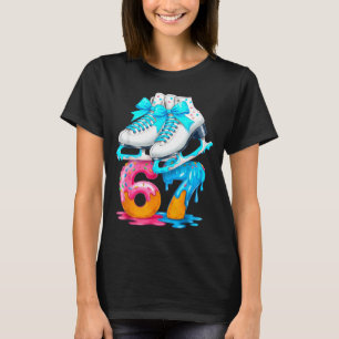 Skridsko Isglass Dropp Nummer 67 Spelare 67-årsdag T Shirt