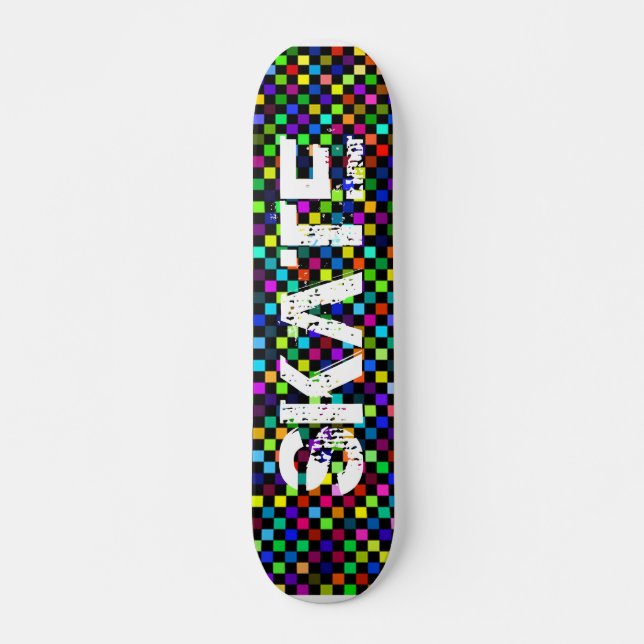 SKRIDSKO SKATEBOARD BRÄDA 19,5 CM (Framsida)