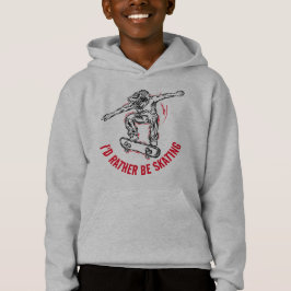 Skridskoåkare i luften, hellre än att åka skateboa t shirt
