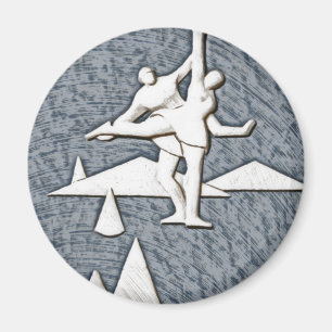 Skridskoåkning Magnet