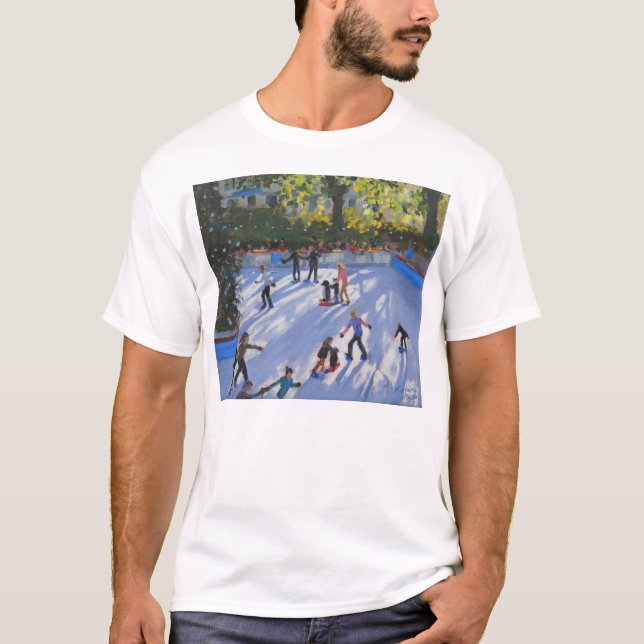 Skridskoåkningnaturhistoriamuseum 2014 tee shirt (Framsida)
