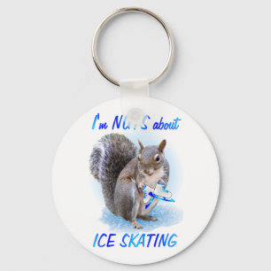Skridskoåkningnöt Nyckelring