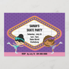 Skridskoåkningparty Inbjudningar