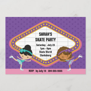 Skridskoåkningparty Inbjudningar