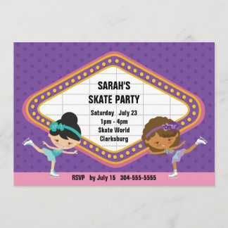 Skridskoåkningparty Inbjudningar
