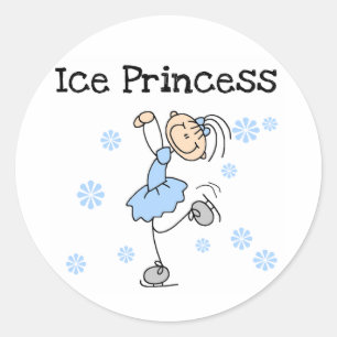 SKRIDSKOÅKNINGPRINCESS RUNT KLISTERMÄRKE