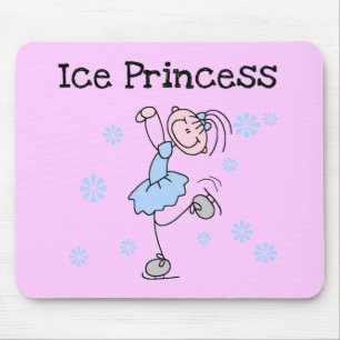 SkridskoåkningPrincess Tshirts och gåvor Musmatta