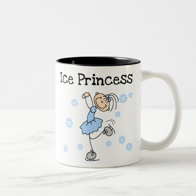 SKRIDSKOÅKNINGPRINCESS Två-Tonad MUGG (Höger)