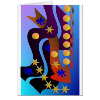 skridskodesign hälsningskort