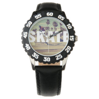 Skridskodesignklocka Armbandsur