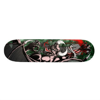 SkridskodjävulenSkateboard (färgvarianten) Skateboard Bräda 21,5 Cm