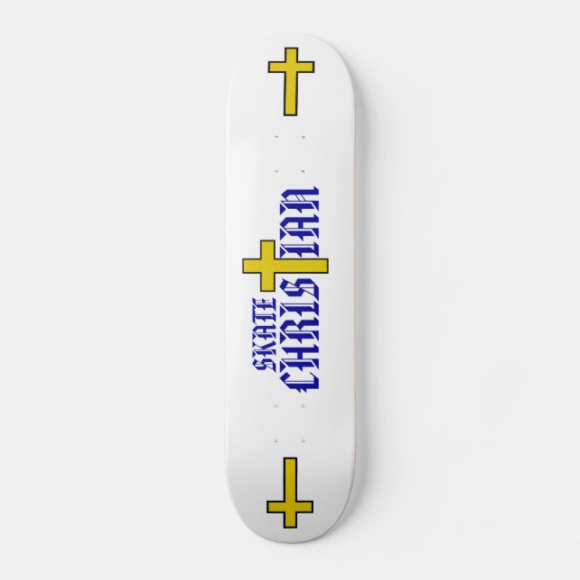Skridskokristen Skateboard Bräda 19,5 Cm (Framsida)
