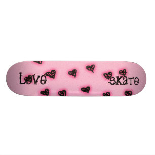 skridskon är kärlek skateboard bräda 20,5 cm