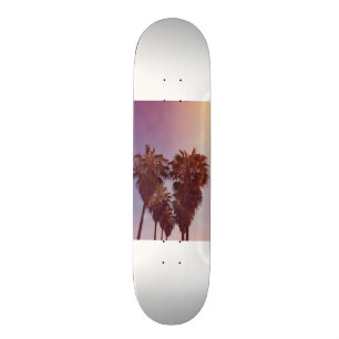 Skridskon för hjärtapalmträdfotoet stiger ombord skateboard bräda 21,5 cm