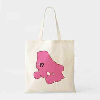 Skridskon för rullDerby rosor hänger lös Tygkasse