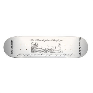 Skridskon stiger ombord - Jeremiah Skateboard Bräda 19,5 Cm