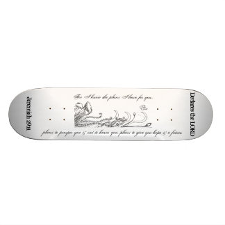 Skridskon stiger ombord - Jeremiah Skateboard Bräda 19,5 Cm