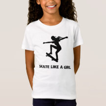Skridskonågot liknande en flicka (skateboarding)