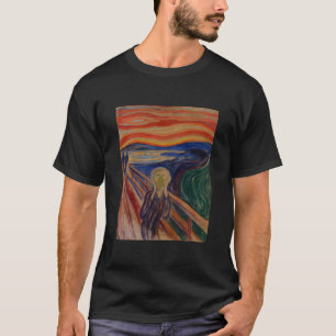 Skriet av Edvard Munch – Ikonisk Konst T Shirt