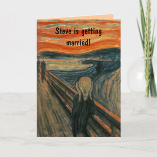 Skriet av Edvard Munch Inbjudan